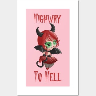 Devil Girl Posters and Art